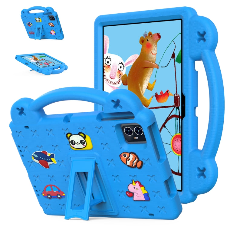 For Teclast M50 HD 10.1 / M50 Pro 10.1 2023 Handle Kickstand Children EVA Shockproof Tablet Case(Sky Blue) - Teclast by buy2fix | Online Shopping UK | buy2fix