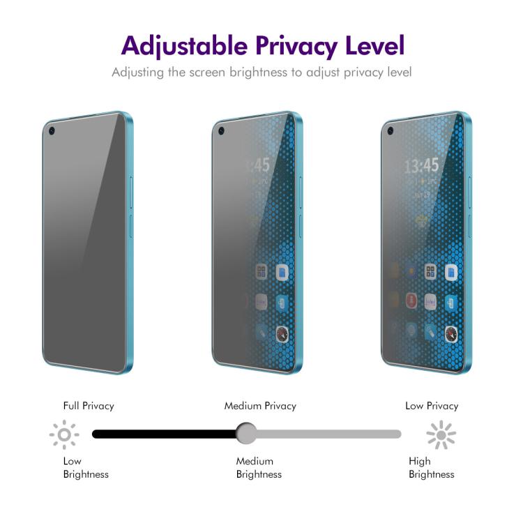 For OnePlus Nord N20 SE / Nord N300 2pcs ENKAY Hat-Prince 28 Degree Anti-peeping Privacy Tempered Glass Film - OnePlus Tempered Glass by ENKAY | Online Shopping UK | buy2fix