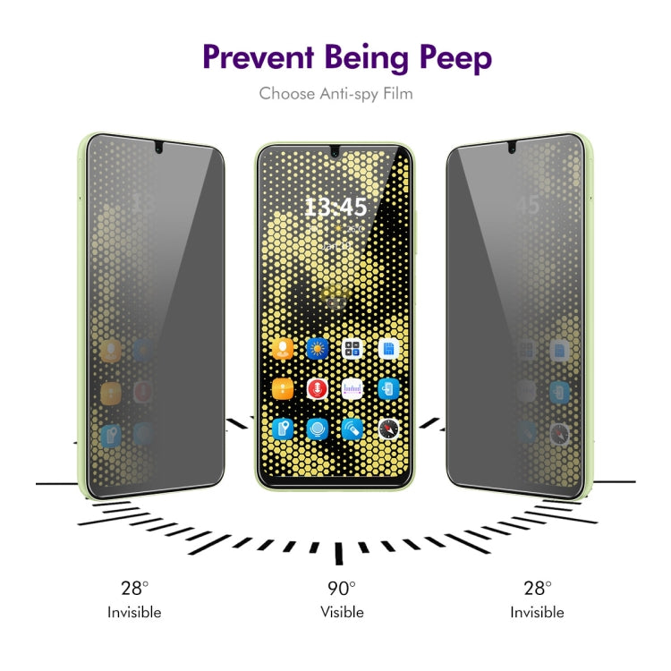 For Nokia C31 ENKAY Hat-Prince 28 Degree Anti-peeping Privacy Tempered Glass Film - Nokia Tempered Glass by ENKAY | Online Shopping UK | buy2fix