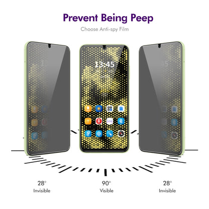 For Realme C53 Global  / Narzo N53 ENKAY Hat-Prince 28 Degree Anti-peeping Privacy Tempered Glass Film - Realme Tempered Glass by ENKAY | Online Shopping UK | buy2fix