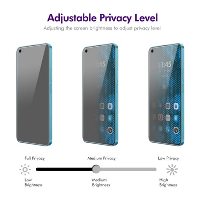 For OPPO F21 Pro 4G / 5G 2pcs ENKAY Hat-Prince 28 Degree Anti-peeping Privacy Tempered Glass Film - OPPO Tempered Glass by ENKAY | Online Shopping UK | buy2fix