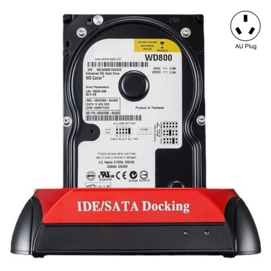 575D USB Hard Disk Holder Laptop Mobile Hard Disk Box 2.5 / 3.5inch SATA IDE HDD Base, Plug:AU Plug - HDD Enclosure by buy2fix | Online Shopping UK | buy2fix