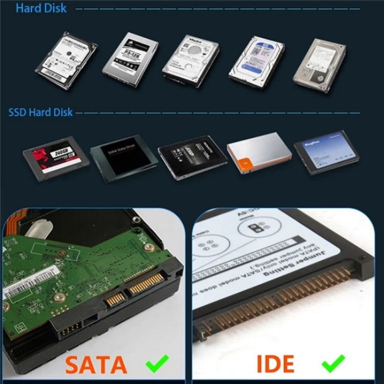 575D USB Hard Disk Holder Laptop Mobile Hard Disk Box 2.5 / 3.5inch SATA IDE HDD Base, Plug:EU Plug - HDD Enclosure by buy2fix | Online Shopping UK | buy2fix