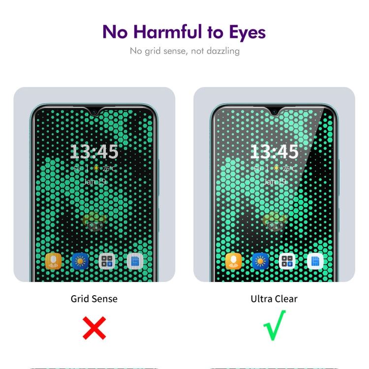 For Tecno POP 7 Pro ENKAY Hat-Prince 28 Degree Anti-peeping Privacy Tempered Glass Film - Tecno Tempered Glass by ENKAY | Online Shopping UK | buy2fix