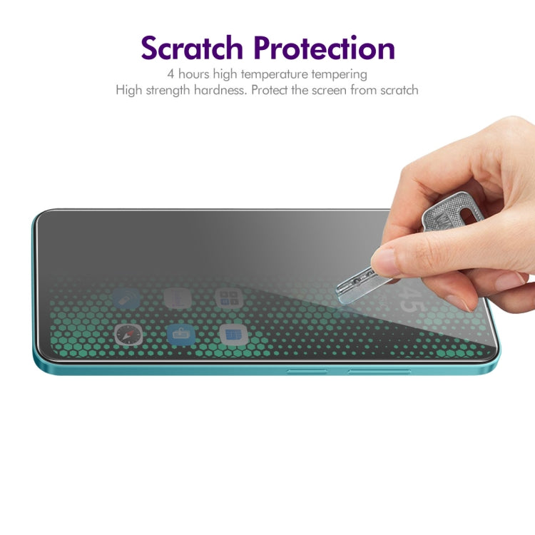 For Tecno POP 7 Pro ENKAY Hat-Prince 28 Degree Anti-peeping Privacy Tempered Glass Film - Tecno Tempered Glass by ENKAY | Online Shopping UK | buy2fix