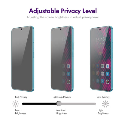 For Tecno POP 8 ENKAY Hat-Prince 28 Degree Anti-peeping Privacy Tempered Glass Film - Tecno Tempered Glass by ENKAY | Online Shopping UK | buy2fix