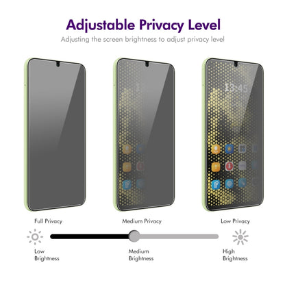 For Tecno POP 6 5pcs ENKAY Hat-Prince 28 Degree Anti-peeping Privacy Tempered Glass Film - Others by ENKAY | Online Shopping UK | buy2fix