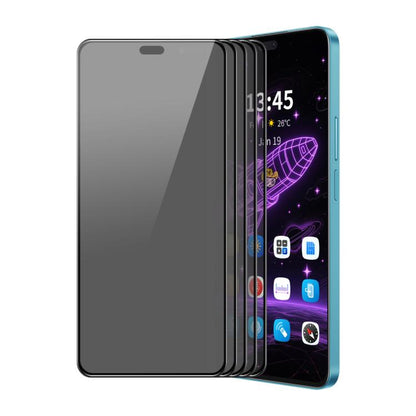 For Honor 400 Lite Global 5pcs ENKAY Hat-Prince 28 Degree Anti-peeping Privacy Silk Print Tempered Glass Film - Honor Tempered Glass by ENKAY | Online Shopping UK | buy2fix