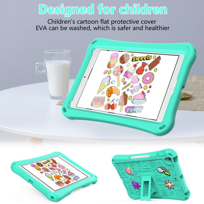 For iPad 10.2 2019 / 2020 / 2021 Hi Baby EVA Full Body Tablet Case with Strap(Mint Green) - iPad 10.2 Cases by buy2fix | Online Shopping UK | buy2fix