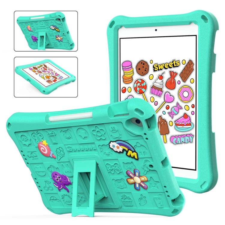 For iPad 10.2 2019 / 2020 / 2021 Hi Baby EVA Full Body Tablet Case with Strap(Mint Green) - iPad 10.2 Cases by buy2fix | Online Shopping UK | buy2fix