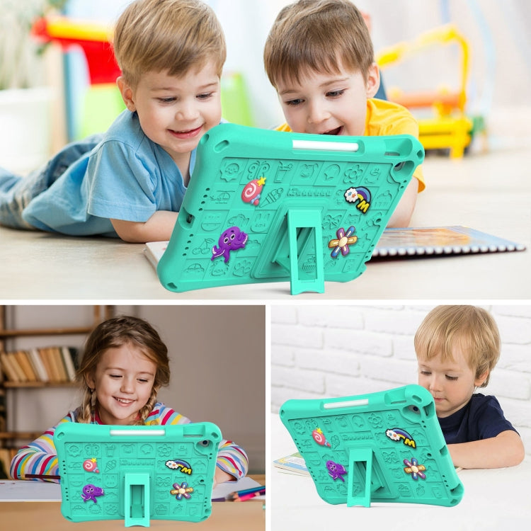For iPad 10.2 2019 / 2020 / 2021 Hi Baby EVA Full Body Tablet Case with Strap(Mint Green) - iPad 10.2 Cases by buy2fix | Online Shopping UK | buy2fix