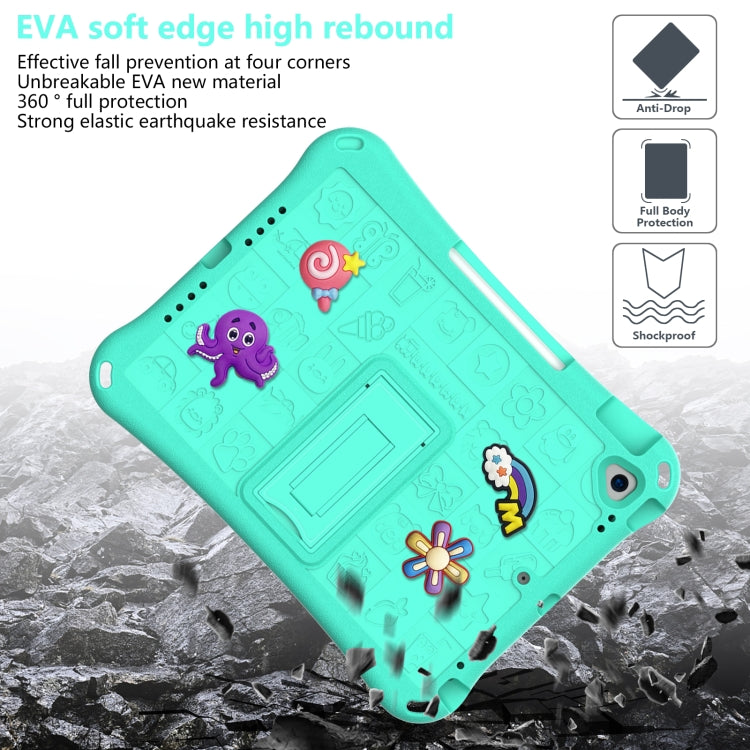 For iPad 10.2 2019 / 2020 / 2021 Hi Baby EVA Full Body Tablet Case with Strap(Mint Green) - iPad 10.2 Cases by buy2fix | Online Shopping UK | buy2fix