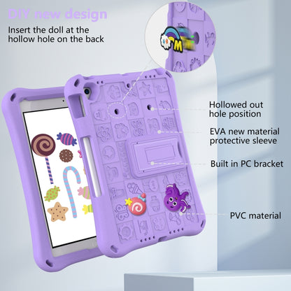 For iPad Pro 10.5 / Air 10.5 2019 Hi Baby EVA Full Body Tablet Case with Strap(Light Purple) - iPad Pro 10.5 inch Cases by buy2fix | Online Shopping UK | buy2fix