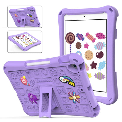 For iPad Pro 10.5 / Air 10.5 2019 Hi Baby EVA Full Body Tablet Case with Strap(Light Purple) - iPad Pro 10.5 inch Cases by buy2fix | Online Shopping UK | buy2fix