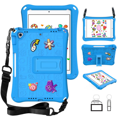 For iPad Pro 10.5 / Air 10.5 2019 Hi Baby EVA Full Body Tablet Case with Strap(Sky Blue) - iPad Pro 10.5 inch Cases by buy2fix | Online Shopping UK | buy2fix