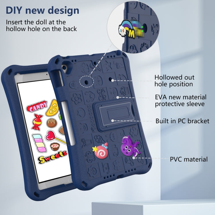 For iPad Pro 10.5 / Air 10.5 2019 Hi Baby EVA Full Body Tablet Case with Strap(Navy Blue) - iPad Pro 10.5 inch Cases by buy2fix | Online Shopping UK | buy2fix
