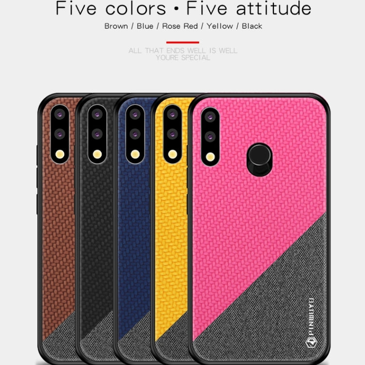 PINWUYO Honors Series Shockproof PC + TPU Protective Case for Huawei P30 Lite / Nova 4e(Yellow) - Huawei Cases by PINWUYO | Online Shopping UK | buy2fix