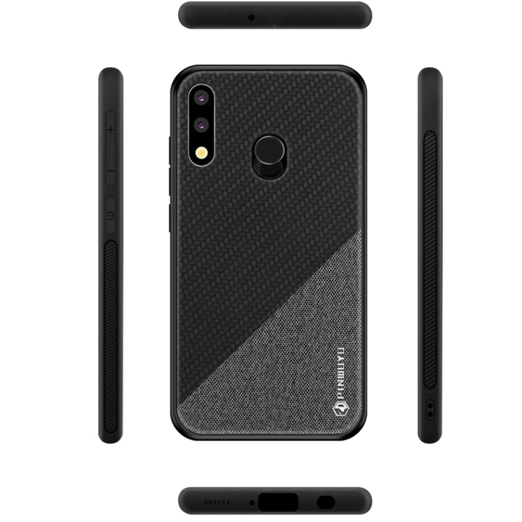 PINWUYO Honors Series Shockproof PC + TPU Protective Case for Huawei P30 Lite / Nova 4e(Brown) - Huawei Cases by PINWUYO | Online Shopping UK | buy2fix