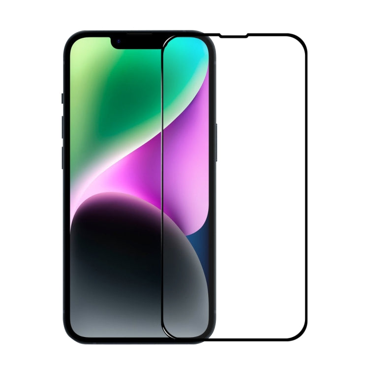 For iPhone 14 Plus NORTHJO 2pcs A++ Tempered Glass Film with Installation Frame - iPhone 14 Plus Tempered Glass by NORTHJO | Online Shopping UK | buy2fix