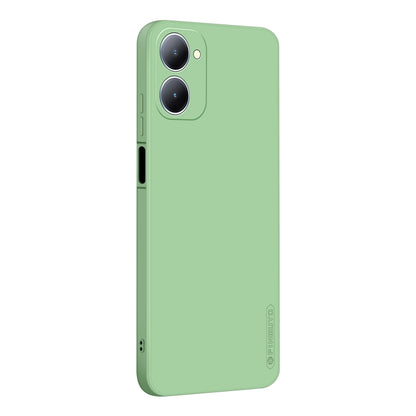 For vivo Y03 / Y18 PINWUYO Sense Series Liquid Silicone TPU Phone Case(Green) - vivo Cases by PINWUYO | Online Shopping UK | buy2fix