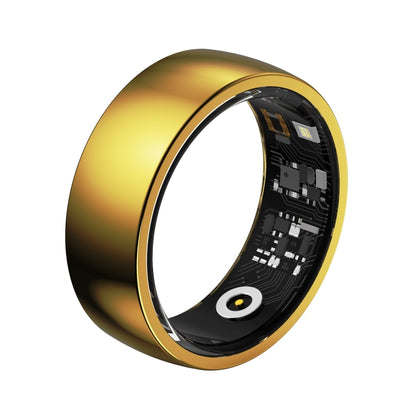 R09M SIZE 18 Smart Ring, Support Health Monitoring / Care For Families(Gold) - Smart Rings / Smart Telephones by buy2fix | Online Shopping UK | buy2fix