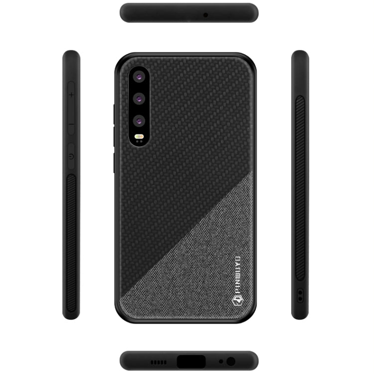 PINWUYO Honors Series Shockproof PC + TPU Protective Case for Huawei P30(Blue) - Huawei Cases by PINWUYO | Online Shopping UK | buy2fix