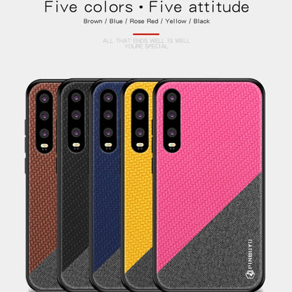 PINWUYO Honors Series Shockproof PC + TPU Protective Case for Huawei P30(Red) - Huawei Cases by PINWUYO | Online Shopping UK | buy2fix