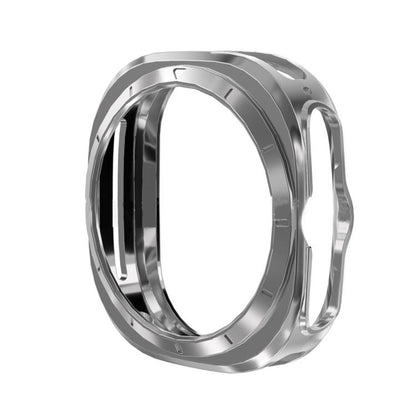 For Samsung Galaxy Watch Ultra 47mm / Ultra 2025 Full Coverage TPU Electroplated Watch Protective Case(Silver) by buy2fix