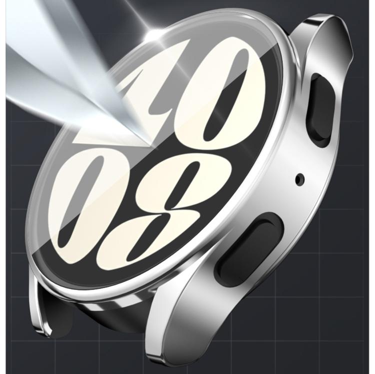 For Samsung Galaxy Watch Ultra 47mm / Ultra 2025 Full Coverage TPU Electroplated Watch Protective Case(Pink) by buy2fix