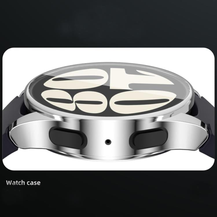 For Samsung Galaxy Watch Ultra 47mm / Ultra 2025 Full Coverage TPU Electroplated Watch Protective Case(Silver) by buy2fix