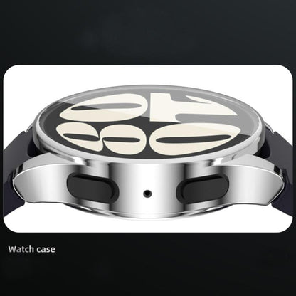 For Samsung Galaxy Watch Ultra 47mm / Ultra 2025 Full Coverage TPU Electroplated Watch Protective Case(Transparent) by buy2fix
