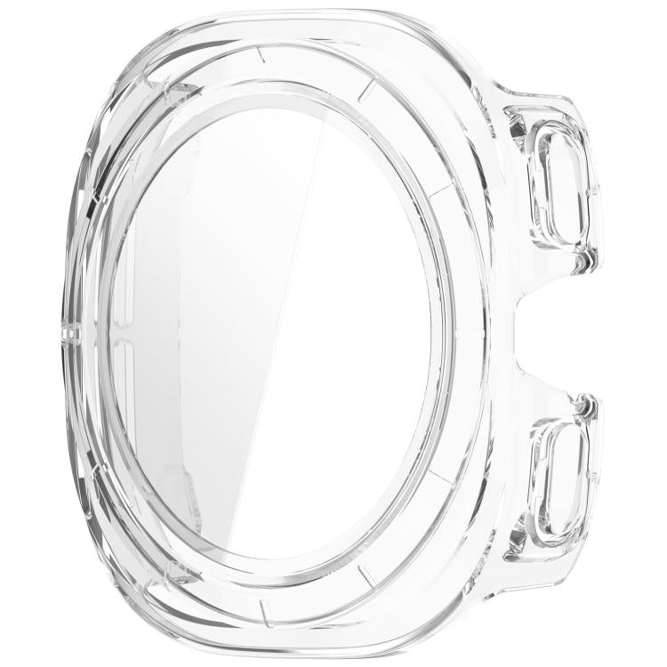 For Samsung Galaxy Watch Ultra 47mm / Ultra 2025 Tempered Film Integrated Waterproof PC Watch Protective Cover(Transparent) by buy2fix