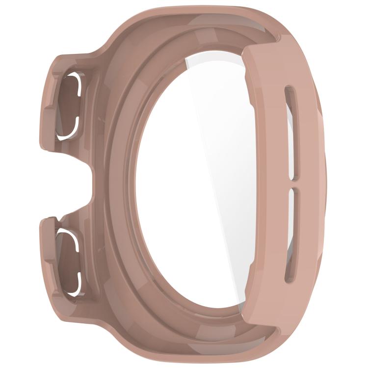 For Samsung Galaxy Watch Ultra 47mm / Ultra 2025 Tempered Film Integrated Waterproof PC Watch Protective Cover(Pink) by buy2fix