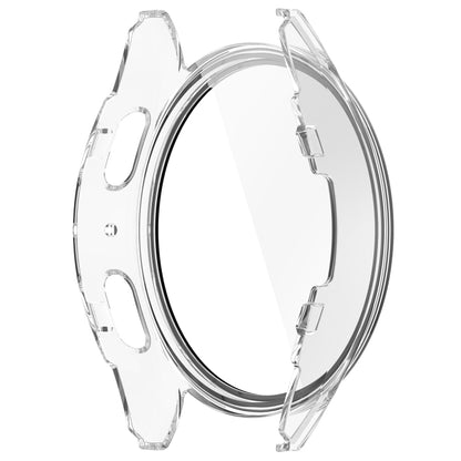 For Samsung Galaxy Watch 7 44mm Tempered Film Integrated Waterproof PC Watch Protective Cover(Transparent) by buy2fix
