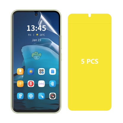 For vivo V40 SE 5pcs ENKAY Hat-Prince Full Glue Coverage Soft Explosion-proof Hydrogel Film - Others by ENKAY | Online Shopping UK | buy2fix