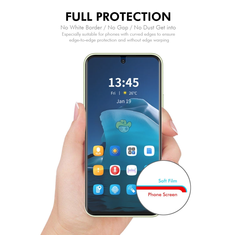 For vivo V40 SE 5pcs ENKAY Hat-Prince Full Glue Coverage Soft Explosion-proof Hydrogel Film - Others by ENKAY | Online Shopping UK | buy2fix