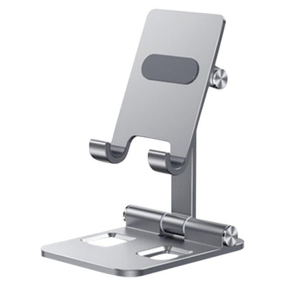 YY-003 Foldable Aluminum Alloy Desktop Tablet Phone Holder(Grey) - Desktop Holder by buy2fix | Online Shopping UK | buy2fix