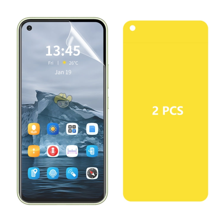 For OPPO K10x 2pcs ENKAY Hat-Prince Full Glue Coverage Soft Explosion-proof Hydrogel Film - Others by ENKAY | Online Shopping UK | buy2fix