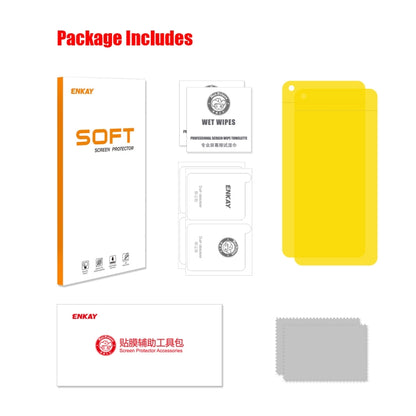 For OPPO A96 Global 2pcs ENKAY Hat-Prince Full Glue Coverage Soft Explosion-proof Hydrogel Film - Others by ENKAY | Online Shopping UK | buy2fix