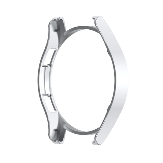 For Samsung Galaxy Watch FE 40mm Half Pack Hollow PC Watch Protective Case(Silver) by buy2fix
