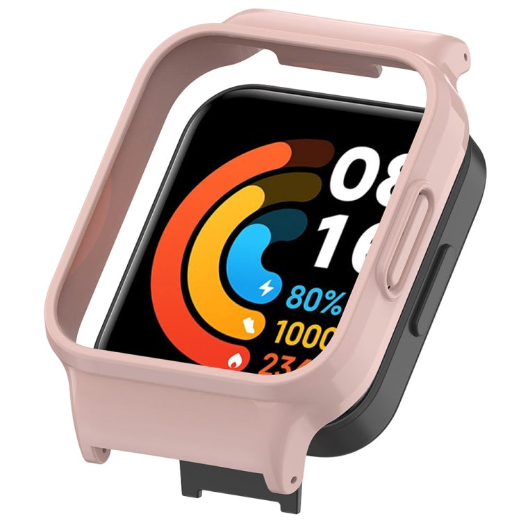 For Redmi Watch 3 Active Half Pack PC Watch Protective Case(Pink) - Watch Cases by buy2fix | Online Shopping UK | buy2fix