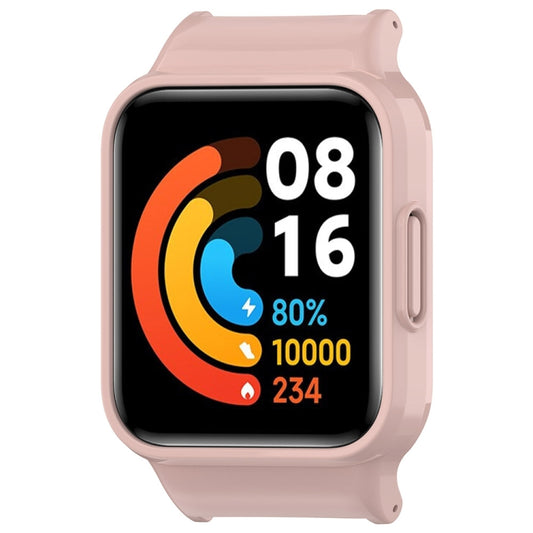 For Redmi Watch 3 Half Pack PC Watch Protective Case(Pink) by buy2fix