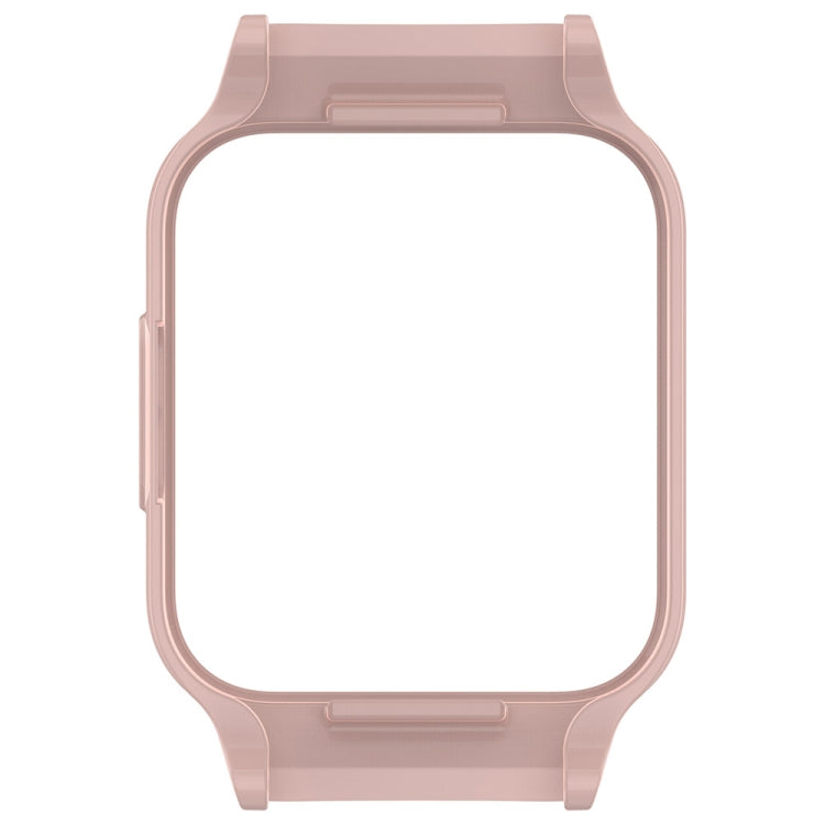 For Redmi Watch 3 Half Pack PC Watch Protective Case(Pink) - Watch Cases by buy2fix | Online Shopping UK | buy2fix