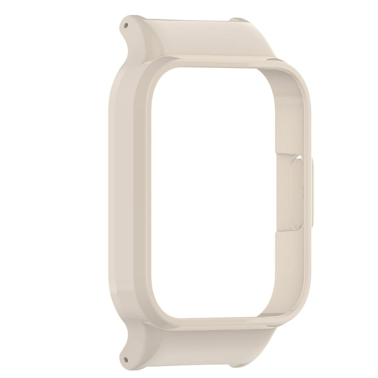 For Redmi Watch 2 Half Pack PC Watch Protective Case(Creamy White) - Watch Cases by buy2fix | Online Shopping UK | buy2fix