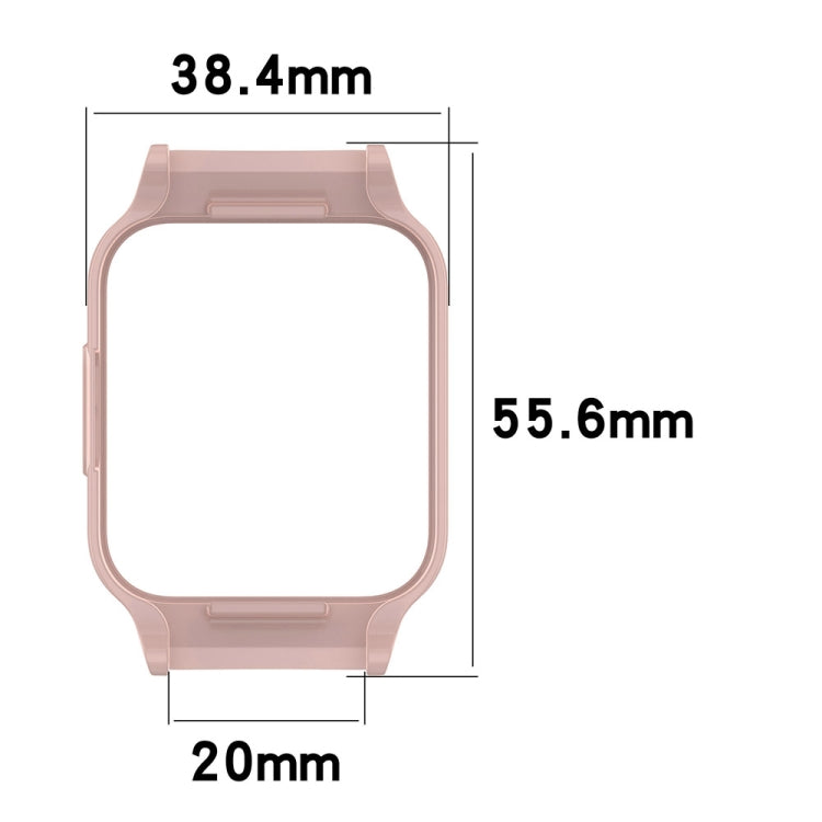 For Redmi Watch 3 Half Pack PC Watch Protective Case(Creamy White) - Watch Cases by buy2fix | Online Shopping UK | buy2fix