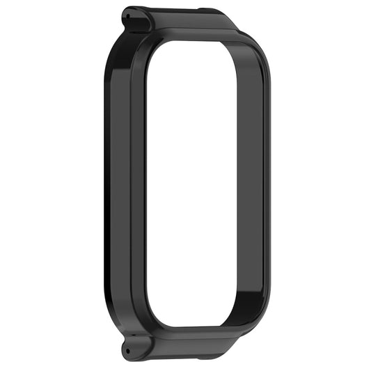 For Xiaomi Smart Band 8 Active Half Pack PC Watch Protective Case(Black) by buy2fix