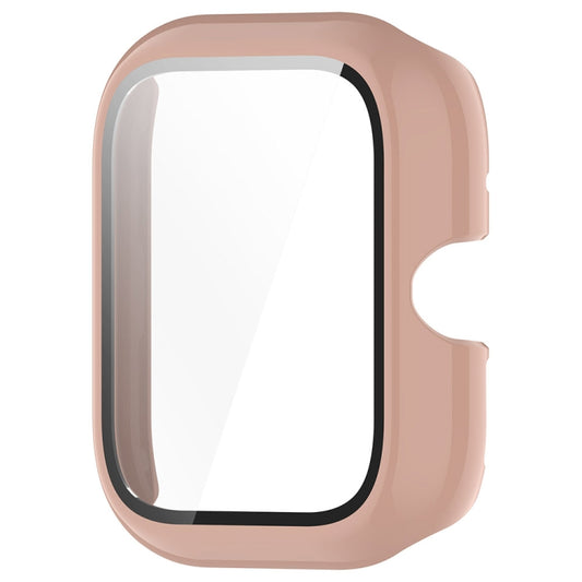 For vivo Watch GT PC + Tempered Glass Film Integrated Watch Protective Case(Pink) by buy2fix