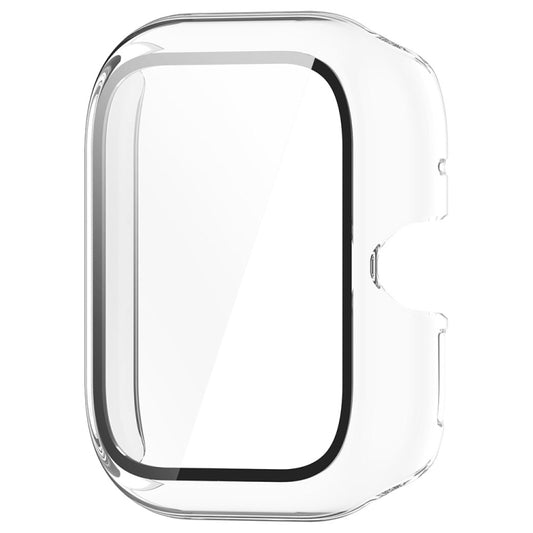 For vivo Watch GT PC + Tempered Glass Film Integrated Watch Protective Case(Transparent White) by buy2fix