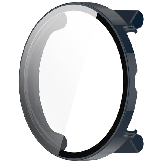 For Suunto Race PC + Tempered Glass Film Integrated Watch Protective Case(Deep Blue) by buy2fix