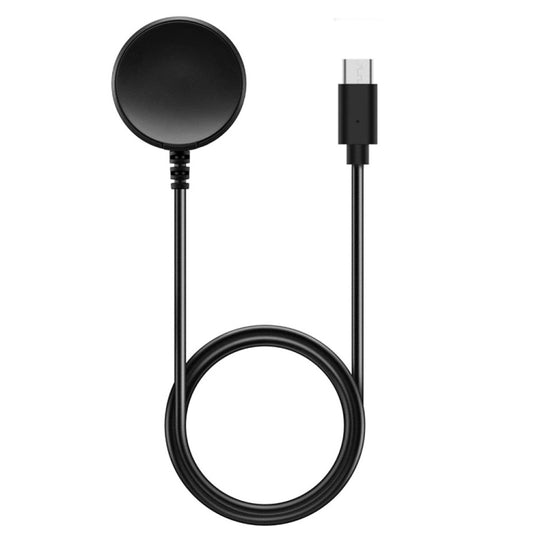 For Samsung Galaxy Watch Ultra 2025 47mm / Watch 8 / Watch 8 Calssic USB-C / Type-C Interface Smart Watch Magnetic Charging Cable(Black)
